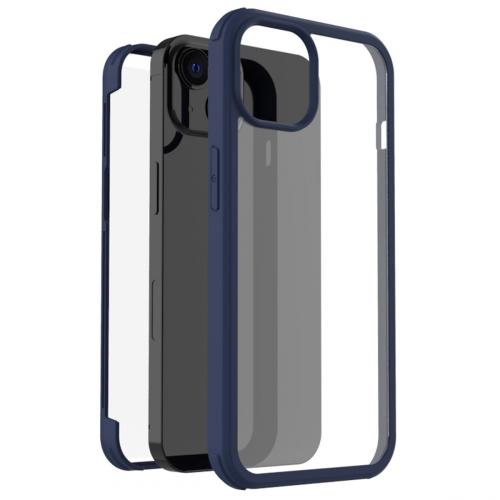 Accezz 360° Full Protective Cover voor de iPhone 13 Mini - Blauw