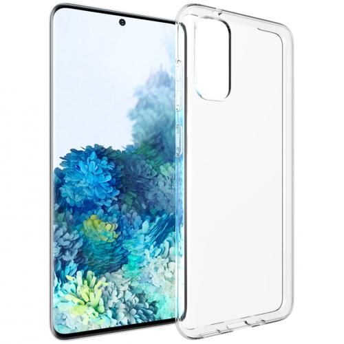 Accezz Clear Backcover voor de Samsung Galaxy S20 Plus - Transparant