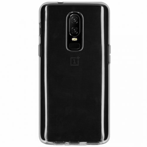 Accezz Clear Backcover voor OnePlus 6 - Transparant