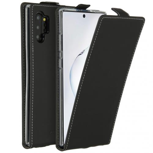 Accezz Flipcase voor de Samsung Galaxy Note 10 Plus - Zwart