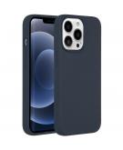 Accezz Liquid Silicone Backcover met MagSafe voor de iPhone 13 Pro - Donkerblauw