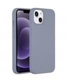 Accezz Liquid Silicone Backcover voor de iPhone 13 - Lavender Gray