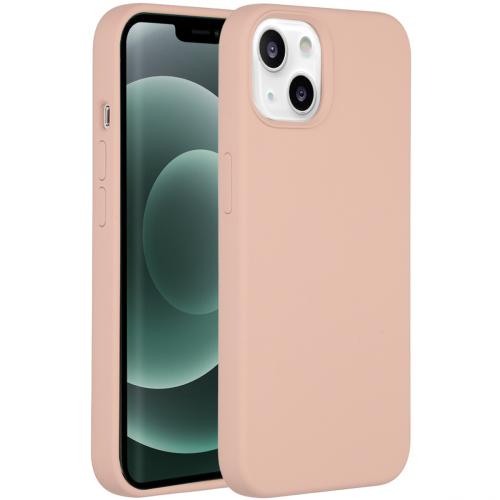 Accezz Liquid Silicone Backcover voor de iPhone 13 Mini - Roze