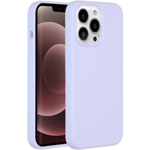 Accezz Liquid Silicone Backcover voor de iPhone 13 Pro Max - Paars