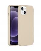 Accezz Liquid Silicone Backcover voor de iPhone 13 - Stone