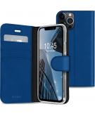 Accezz Wallet Softcase Booktype voor de iPhone 13 Pro - Donkerblauw