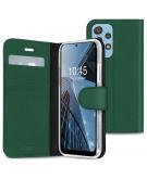 Accezz Wallet Softcase Booktype voor de Samsung Galaxy A72 - Groen