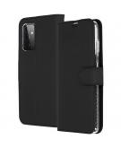 Accezz Wallet Softcase Booktype voor de Samsung Galaxy A72 - Zwart