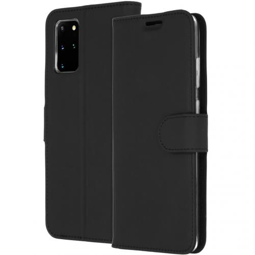 Accezz Wallet Softcase Booktype voor de Samsung Galaxy S20 Plus - Zwart