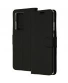 Accezz Wallet Softcase Booktype voor de Samsung Galaxy S20 Ultra - Zwart