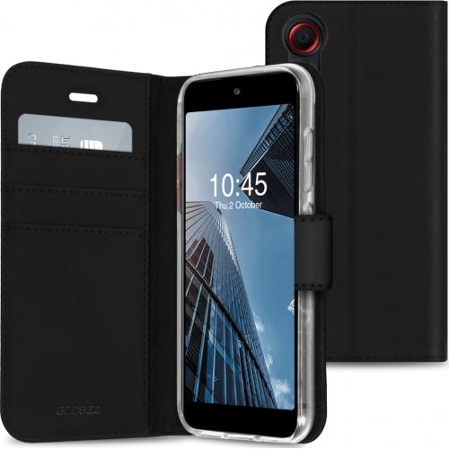 Accezz Wallet Softcase Booktype voor de Samsung Galaxy Xcover 5 - Zwart
