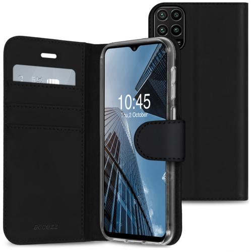 Accezz Wallet Softcase Booktype voor de Xiaomi Mi 10 Lite - Zwart