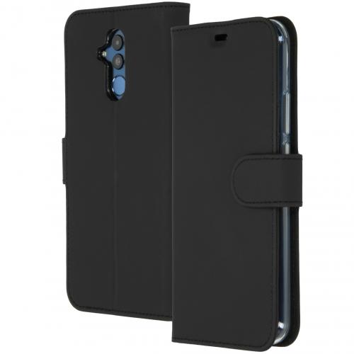 Accezz Wallet Softcase Booktype voor Huawei Mate 20 Lite - Zwart