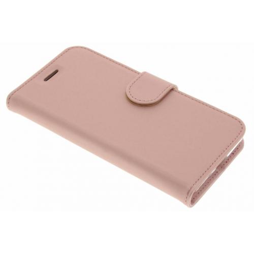 Accezz Wallet Softcase Booktype voor Samsung Galaxy J3 / J3 (2016) - Rosé goud