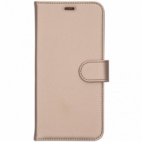 Accezz Wallet Softcase Booktype voor Samsung Galaxy J4 Plus - Goud
