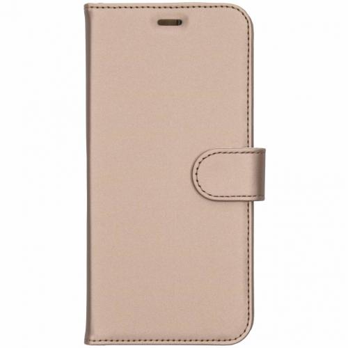 Accezz Wallet Softcase Booktype voor Samsung Galaxy J6 Plus - Goud
