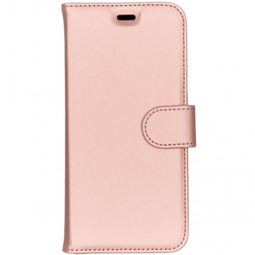 Accezz Wallet Softcase Booktype voor Samsung Galaxy J6 - Rosé goud