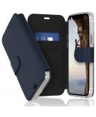Accezz Xtreme Wallet Booktype voor de iPhone 12 (Pro) - Donkerblauw