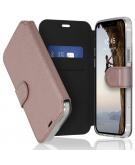 Accezz Xtreme Wallet Booktype voor de iPhone 12 (Pro) - Rosé Goud