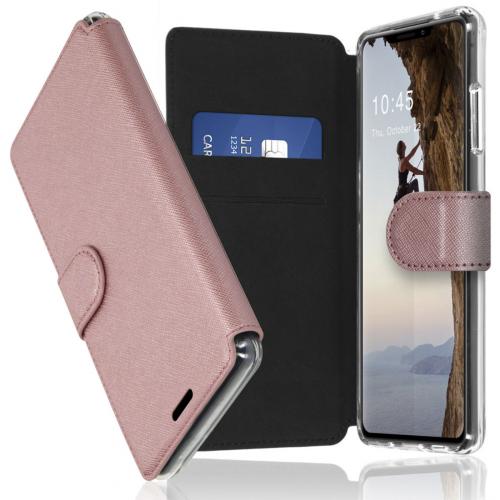 Accezz Xtreme Wallet Booktype voor de iPhone 13 Pro - Rosé Goud