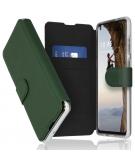 Accezz Xtreme Wallet Booktype voor de Samsung Galaxy A21s - Donkergroen