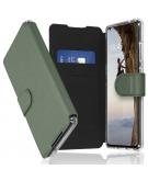 Accezz Xtreme Wallet Booktype voor de Samsung Galaxy A72 - Lichtgroen