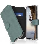 Accezz Xtreme Wallet Booktype voor de Samsung Galaxy S20 - Lichtblauw