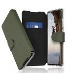 Accezz Xtreme Wallet Booktype voor de Samsung Galaxy S21 FE - Lichtgroen