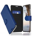 Accezz Xtreme Wallet Booktype voor de Samsung Galaxy S22 - Donkerblauw