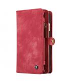 CaseMe Luxe Lederen 2 in 1 Portemonnee Booktype voor de iPhone 6 / 6s - Rood