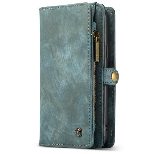 CaseMe Luxe Lederen 2 in 1 Portemonnee Booktype voor de Samsung Galaxy S9 Plus - Groen