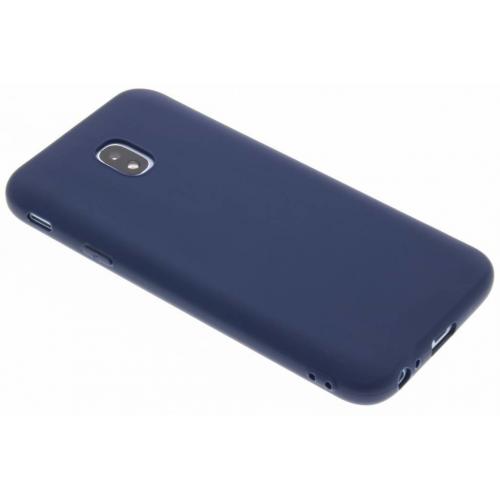 Color Backcover voor Samsung Galaxy J3 (2017) - Donkerblauw