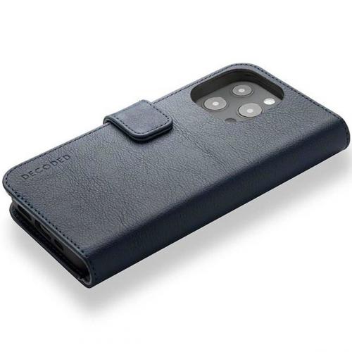 Decoded 2 in 1 Leather Detachable Wallet voor de iPhone 13 Pro Max - Blauw