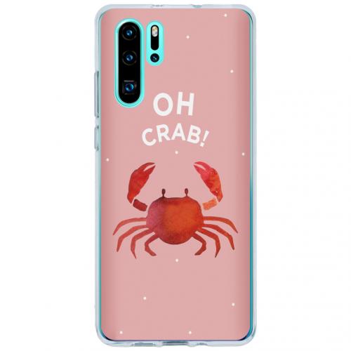 Design Backcover voor de Huawei P30 Pro - Oh Crab