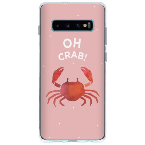 Design Backcover voor de Samsung Galaxy S10 Plus - Oh Crab