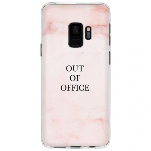 Design Backcover voor de Samsung Galaxy S9 - Out Of Office
