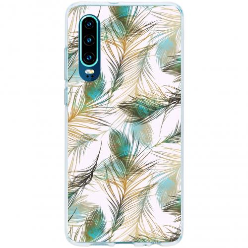 Design Backcover voor Huawei P30 - Pauw Goud