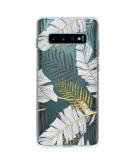 Design Backcover voor Samsung Galaxy S10 Plus - Glamour Botanic