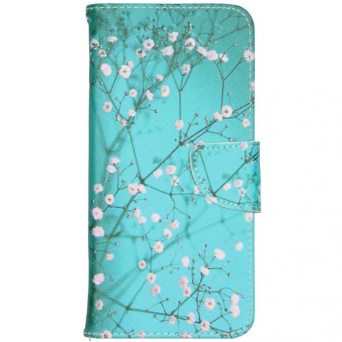 Design Softcase Booktype voor de Samsung Galaxy Note 20 - Bloesem