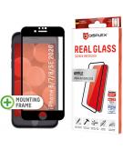 Displex Screenprotector Real Glass Full Cover voor de iPhone SE (2022 / 2020) / 8 / 7 / 6(s)