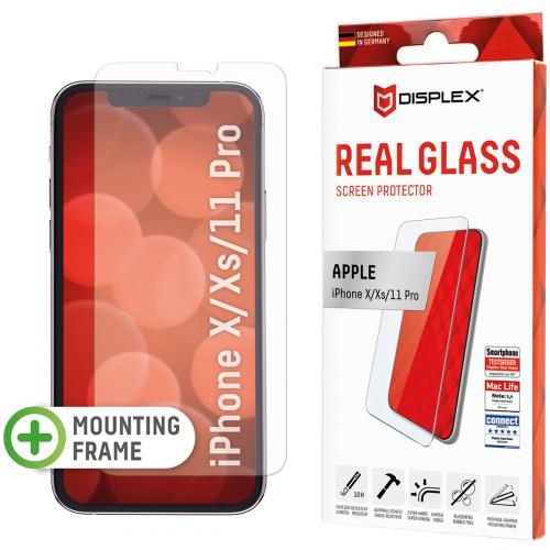 Displex Screenprotector Real Glass voor de iPhone 11 Pro / Xs / X