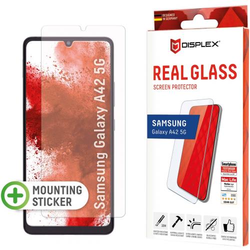 Displex Screenprotector Real Glass voor de Samsung Galaxy A42