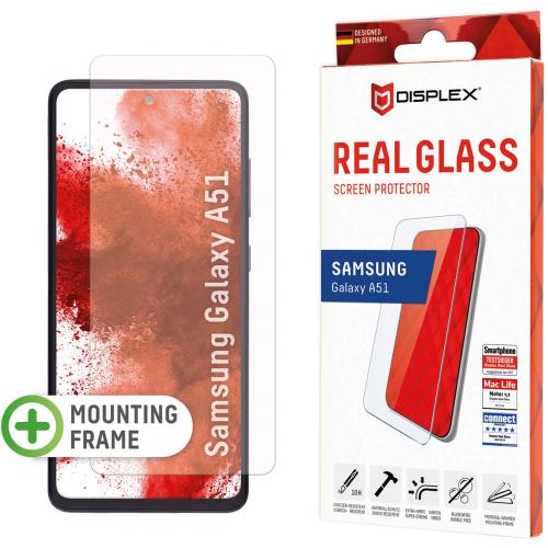 Displex Screenprotector Real Glass voor de Samsung Galaxy A51
