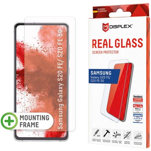 Displex Screenprotector Real Glass voor de Samsung Galaxy S20 FE