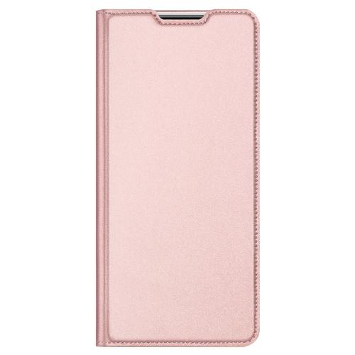 Dux Ducis Slim Softcase Booktype voor de Samsung Galaxy A42 - Rosé Goud