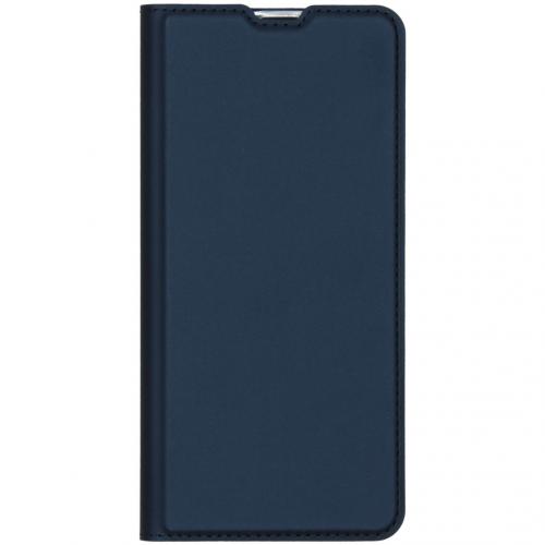 Dux Ducis Slim Softcase Booktype voor de Samsung Galaxy A51 - Donkerblauw