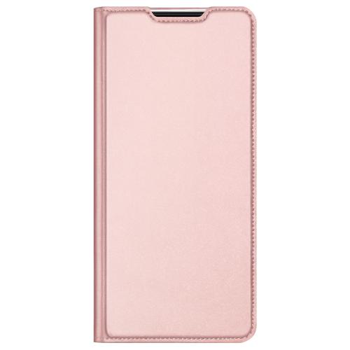 Dux Ducis Slim Softcase Booktype voor de Samsung Galaxy A72 - Rosé Goud