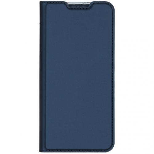 Dux Ducis Slim Softcase Booktype voor de Samsung Galaxy M30s / M21 - Donkerblauw