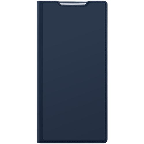 Dux Ducis Slim Softcase Booktype voor de Samsung Galaxy Note 20 Ultra - Donkerblauw