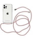 iMoshion Backcover met koord voor de iPhone 12 (Pro) - Rosé Goud